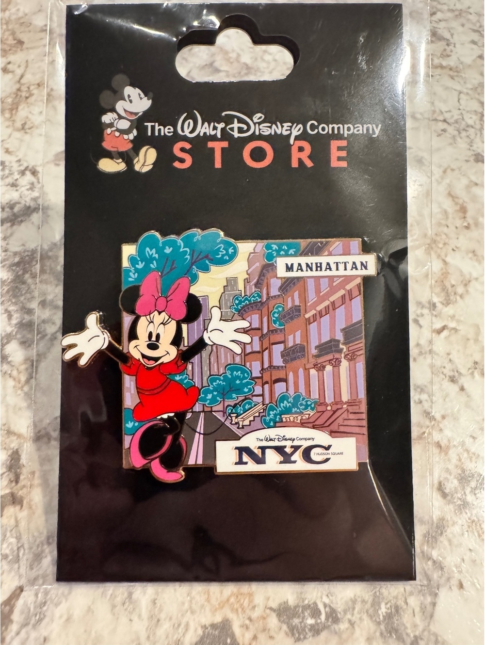 Disney DEC TWDCS Fab 5 NYC Boroughs Minnie Mouse Manhattan Pin